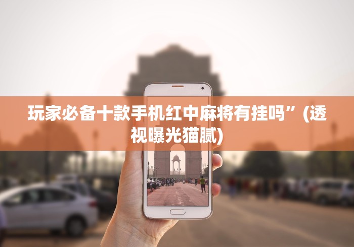 终于懂了“网上麻将开挂神器	”详细辅助透视