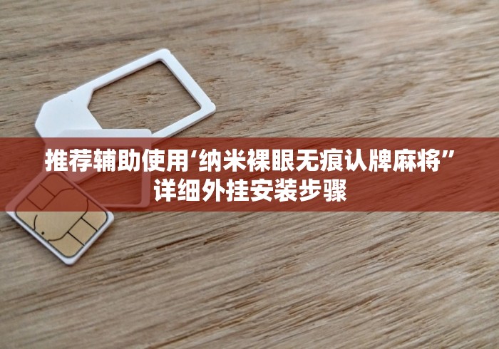 推荐辅助使用‘纳米裸眼无痕认牌麻将”详细外挂安装步骤