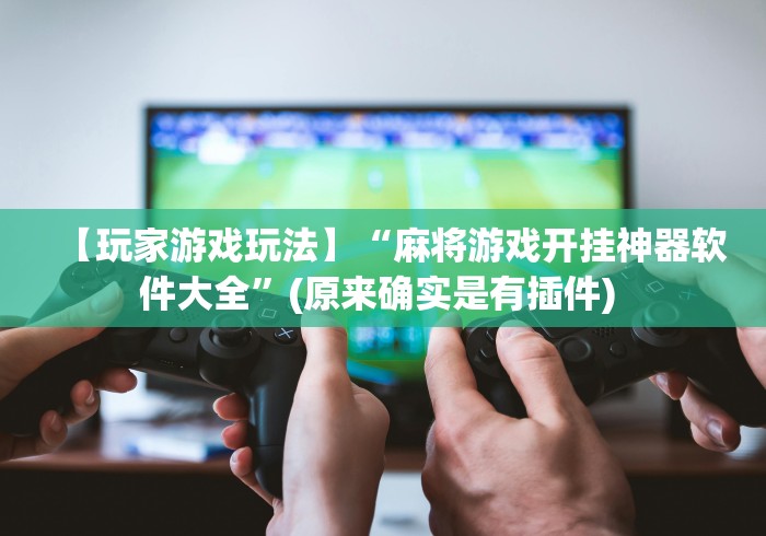 【玩家游戏玩法】“麻将游戏开挂神器软件大全	”(原来确实是有插件) 